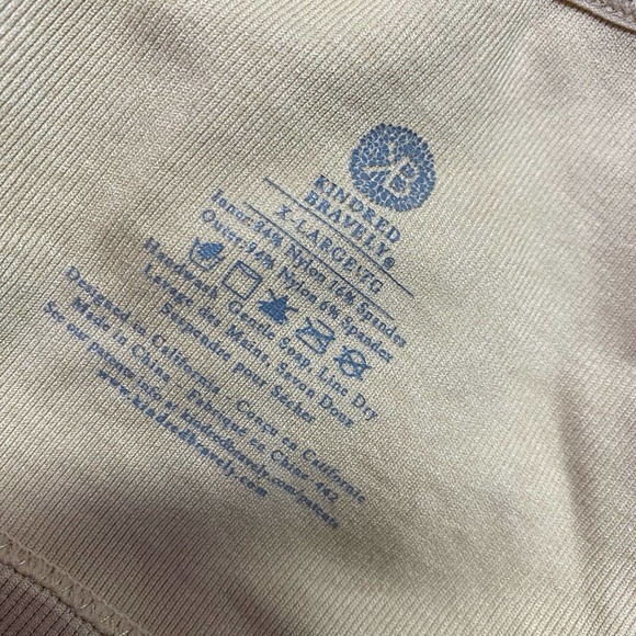 KINDRED BRAVELY XL Nursing Bras Pumping (set of 2) Beige Tan Soft Feeding - Picture 10 of 14